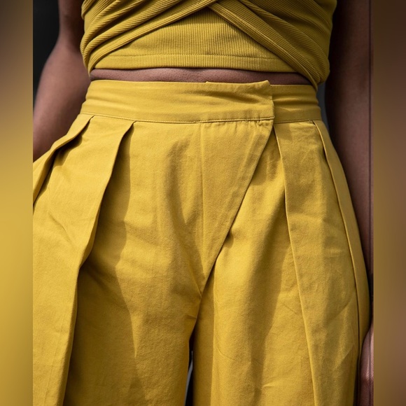 The Drop Women's Citronelle Sculpted Pleat Pull-on Pants - Picture 3 of 8